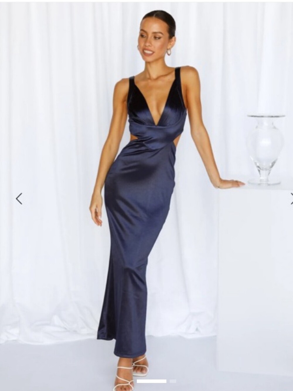 HELLO MOLLY DARK BLUE GOWN M/US 6